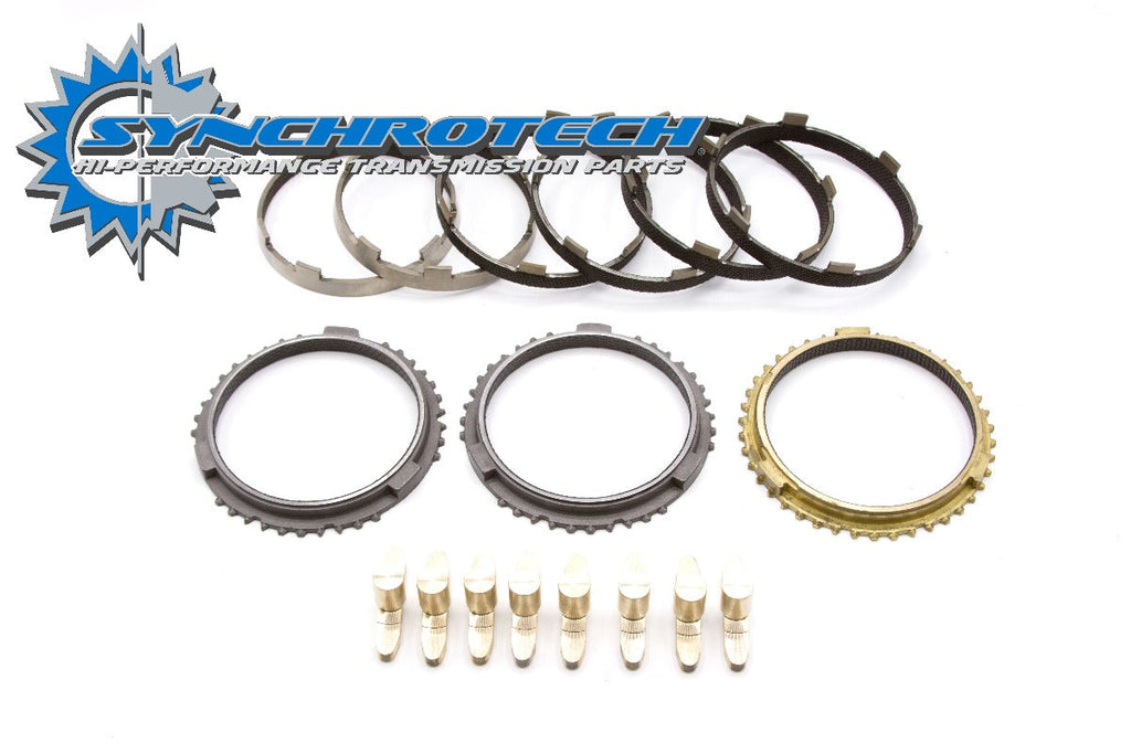 SYN-MT82-BFP Carbon Synchro & Bronze Fork Pad Set 1-6-R Mustang MT82 (11-17)