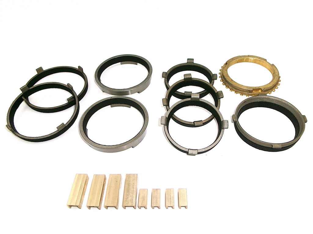 SYN-T56A-BFP Carbon Synchro Bronze Fork Pad Set Corvette/GTO/CTS (97+)