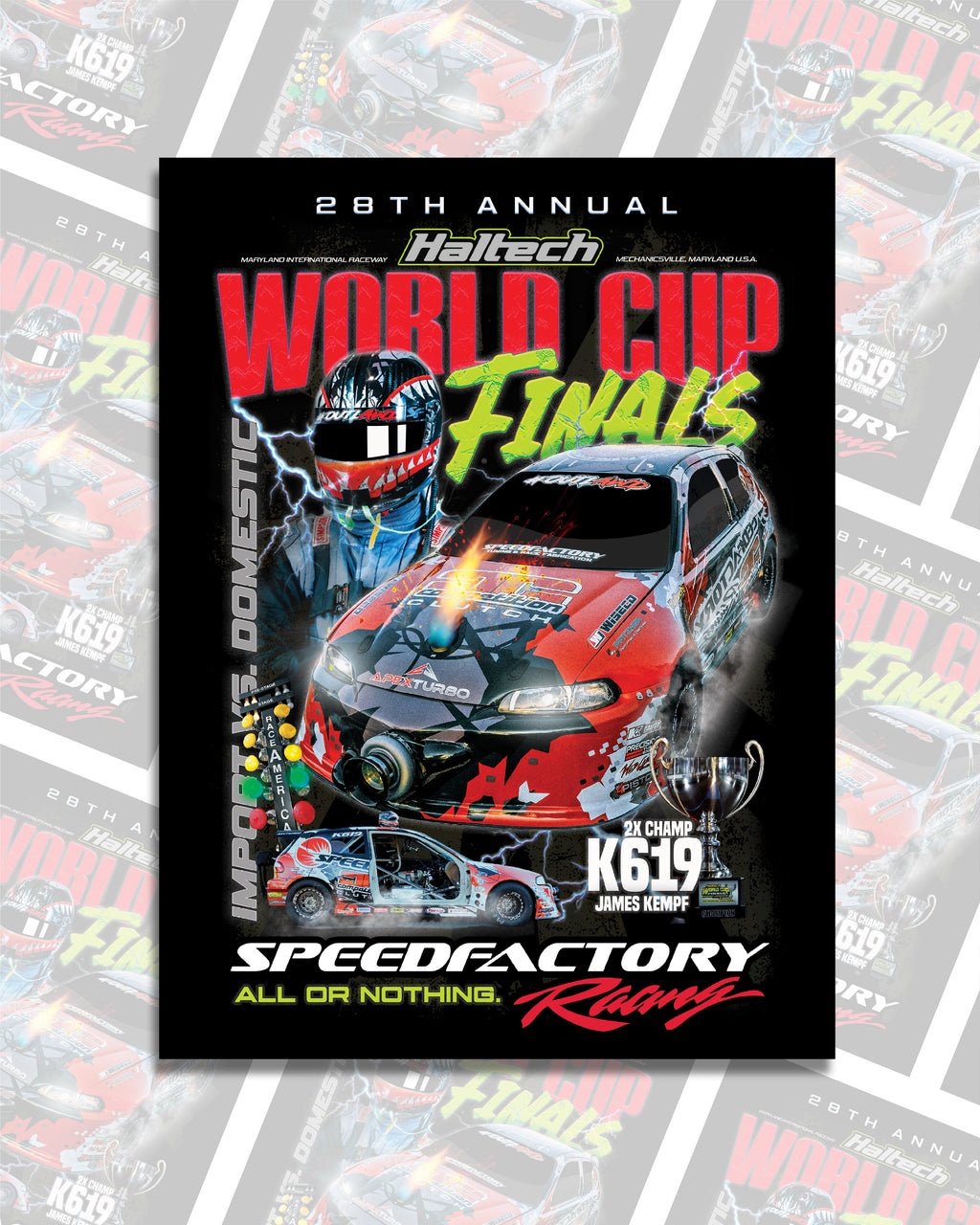 Speedfactory Rgo Logo SpeedFactory Racing World Cup Finals Event Poster! – LogoMotorsports